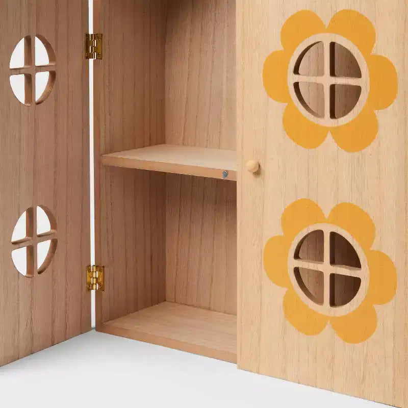 Étagère murale enfant maison avec portes - ™