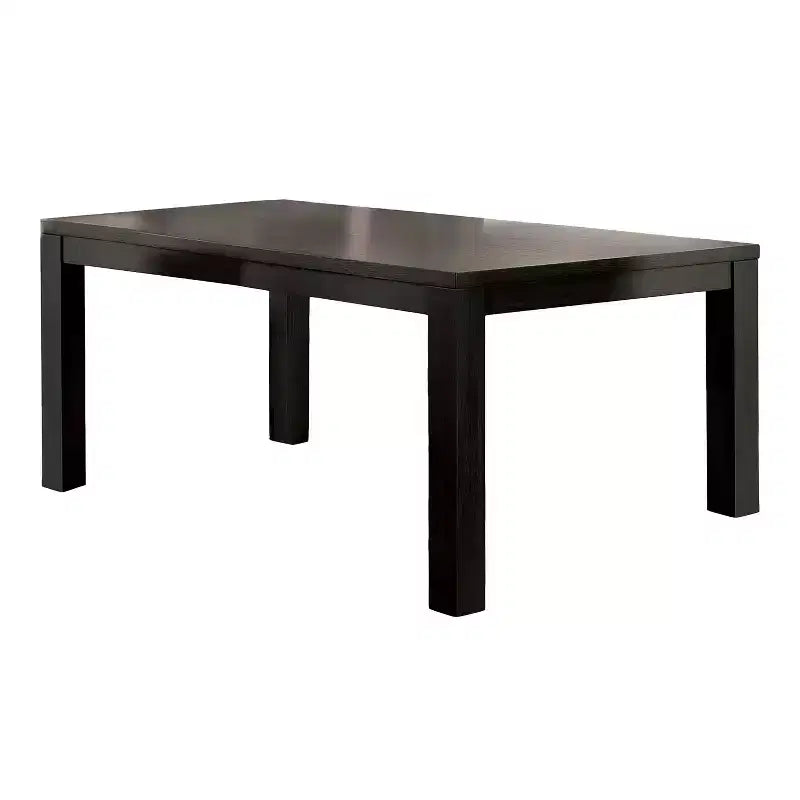 : Ensemble de salle à manger transitionnel Inside + Out Brightpeak 7 pièces noir/gris antique