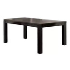 : Ensemble de salle à manger transitionnel Inside + Out Brightpeak 7 pièces noir/gris antique