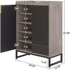 Meuble de rangement pour chaussures à 5 niveaux