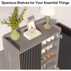 Meuble de rangement pour chaussures à 5 niveaux