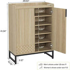 Meuble de rangement pour chaussures à 5 niveaux
