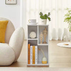 Bibliothèque à 3 étagères, Étagère à livres en bois et Étagères