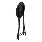 Tabouret pliant sans dossier de 45,7 cm avec capacité de 102 kg