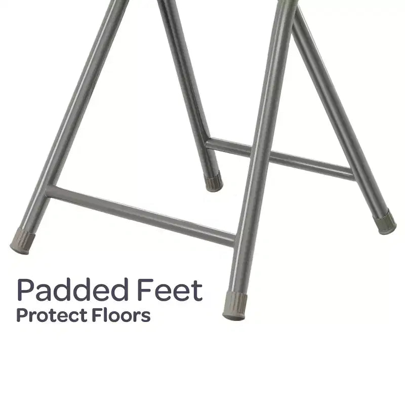 Tabouret pliant sans dossier de 45,7 cm avec capacité de 102 kg