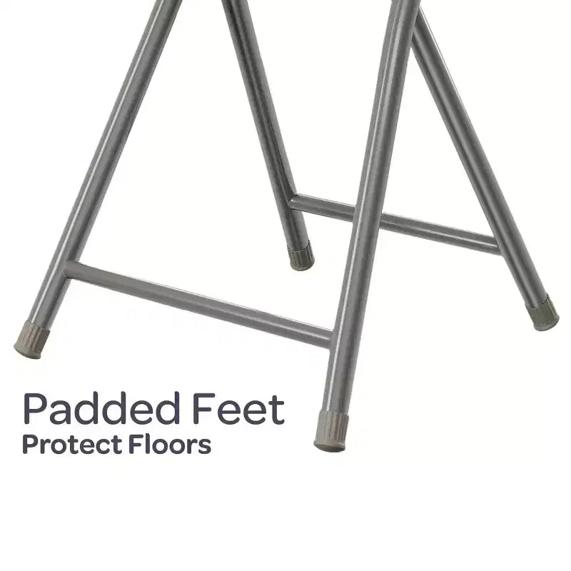 Tabouret pliant sans dossier de 45,7 cm avec capacité de 102 kg