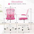 Chaise de dessinateur pivotante réglable avec accoudoirs relevables, support lombaire réglable Noir et Blanc/Noir