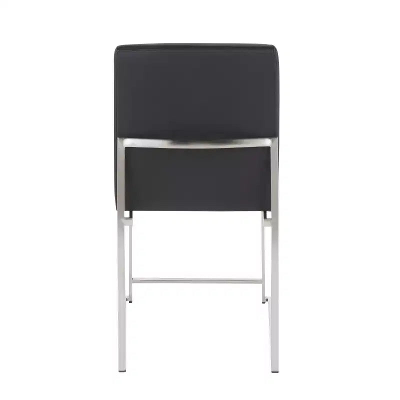 Lot de 2 chaises de salle à manger Fuji à dossier haut -