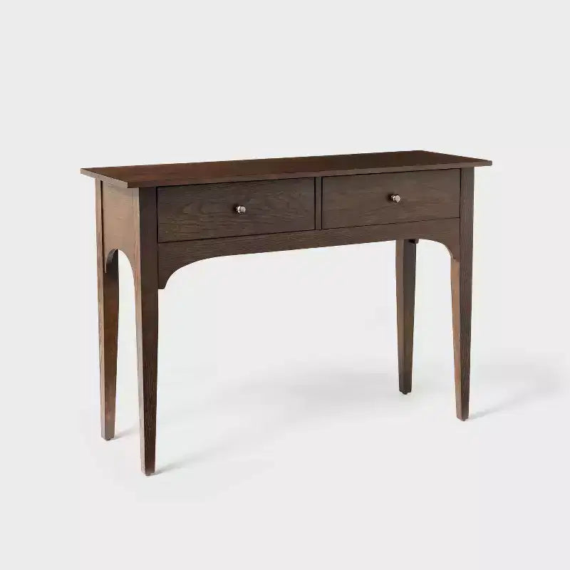 Palma Arched Console Table Dark Brown - Threshold designed with Studio McGee