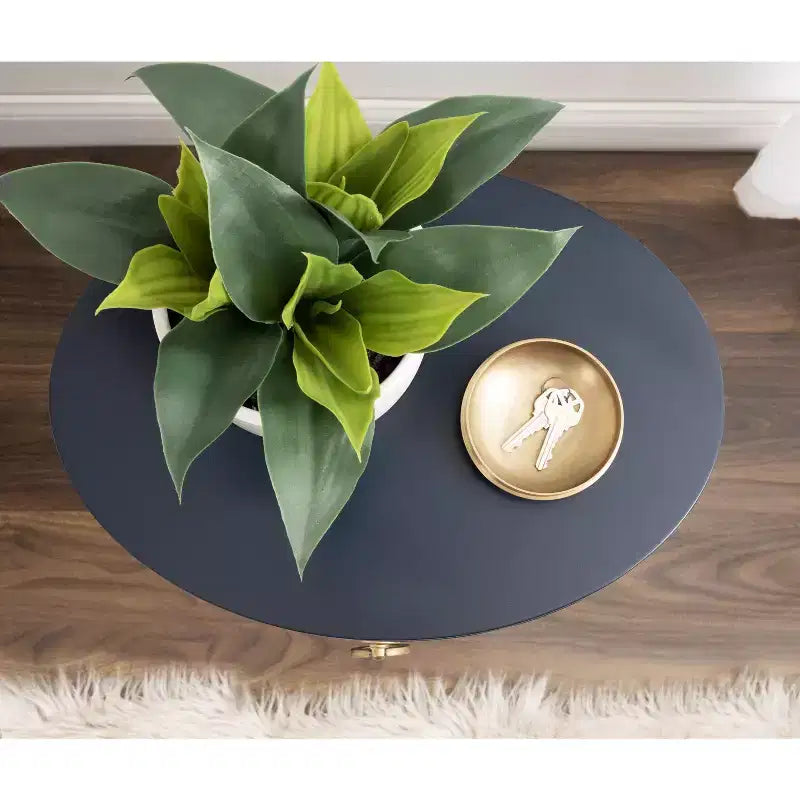 Table d'appoint ovale Decklyn Glam de Kate and Laurel