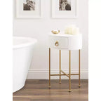 Table d'appoint ovale Decklyn Glam de Kate and Laurel