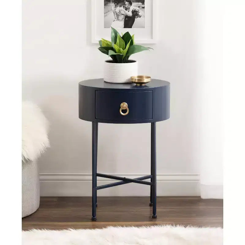 Table d'appoint ovale Decklyn Glam de Kate and Laurel