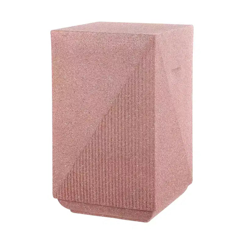 Adrian 20.75 Contemporary Minimalist Square Indoor/Outdoor Accent Table