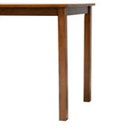 Table à manger Eveline en bois moderne de 43 pouces