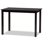 Table à manger Eveline en bois moderne de 43 pouces