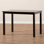 Table à manger Eveline en bois moderne de 43 pouces