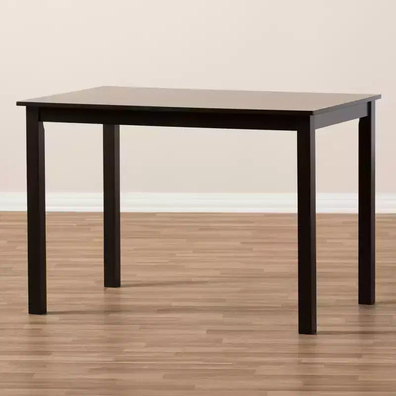 Table à manger Eveline en bois moderne de 43 pouces