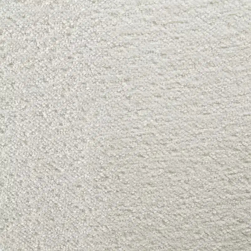 Fauteuil pivotant moderne, chaise longue en tissu avec pieds en métal, sans accoudoirs, pour salon et chambre à coucher, blanc cassé