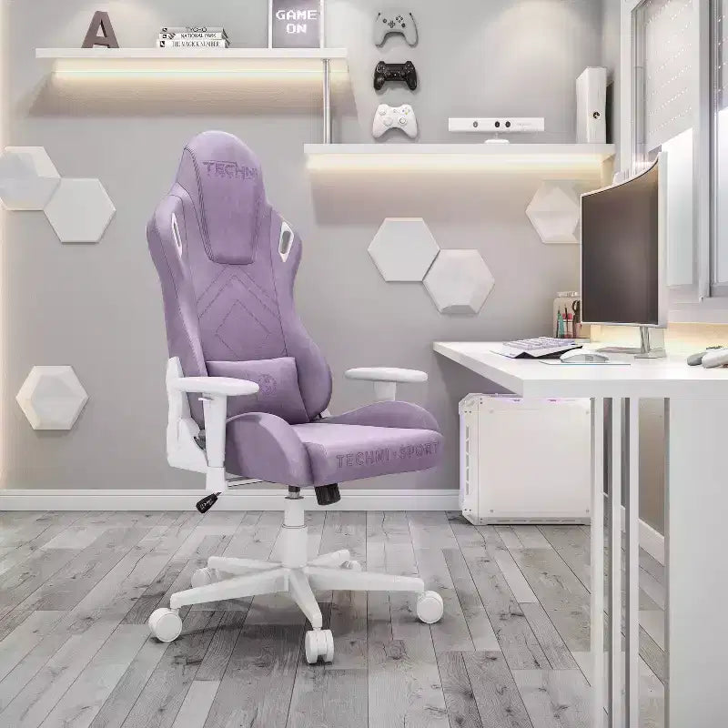 Chaise de jeu en velours à mémoire de forme -