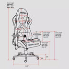 Chaise de jeu en velours à mémoire de forme -