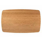 Ensemble de salle à manger 5 pièces en bois et rotin finition brun naturel Kyoto Modern Bohemian