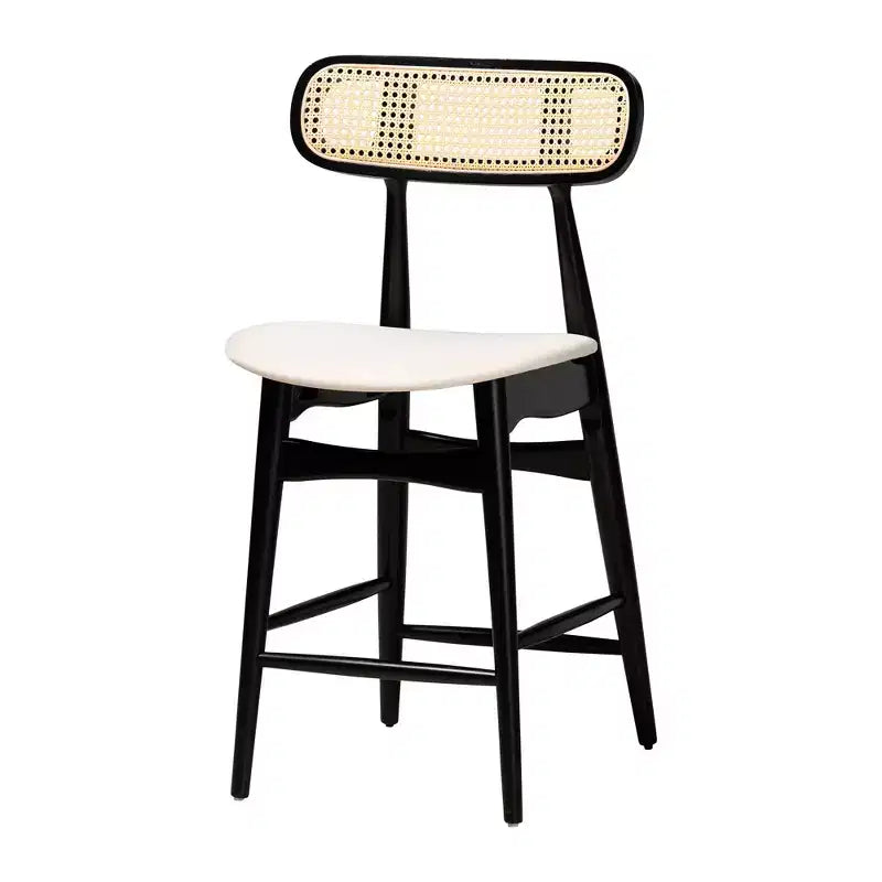 Ensemble de bar 5 pièces en bois Tarana Mid-Century Modern