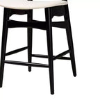 Ensemble de bar 5 pièces en bois Tarana Mid-Century Modern