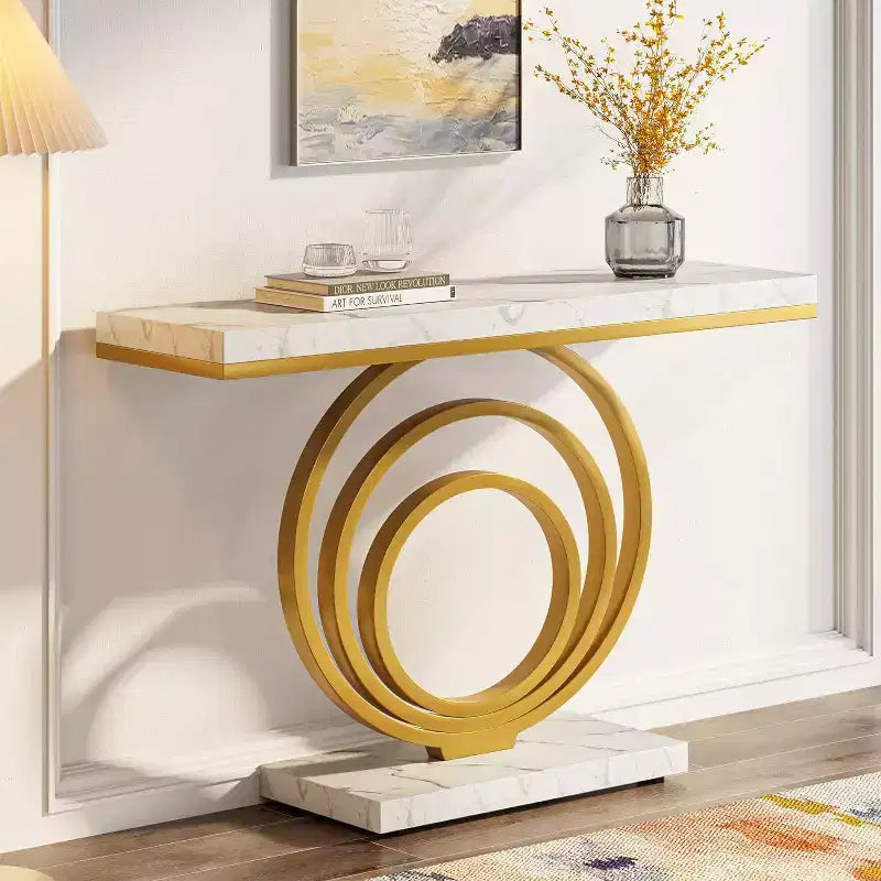Lantine 41-Inch Narrow Long Console Table